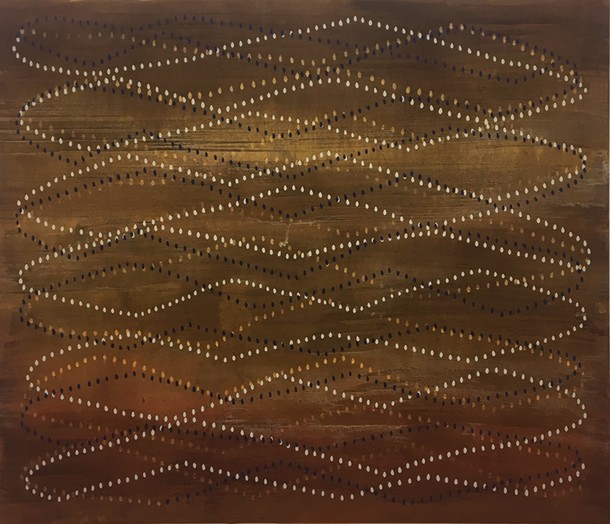 Marta Marce: Seeds tracks (desert), 2020