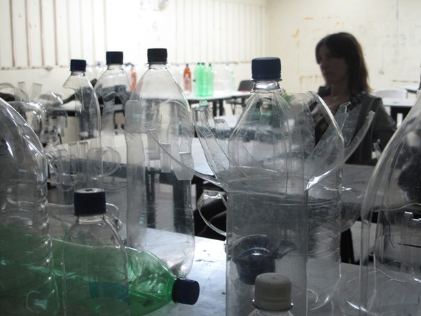 Projects Velada Sta Lucia, Venezuela / Workshop Recycling (plastic bottles as pots)